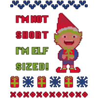 I'M NOT SHORT, I'M ELF SIZED by Xmasnmore