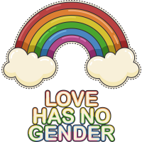 LOVE HAS NO GENDER by Rainbow Designs 