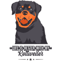 LIFE IS BETTER WITH MY ROTTWEILER by Toryby