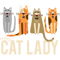 CRAZY CAT LADY by Toryby