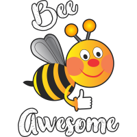 BEE AWESOME by Ottostyle