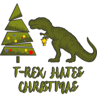 T-REX HATES CHRISTMAS by Jaybmz