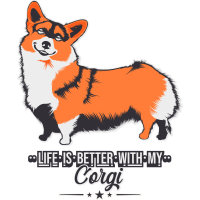 LIFE IS BETTER WITH MY CORGI by Toryby