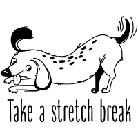 TAKE A STRETCH BREAK by Jasielrivera