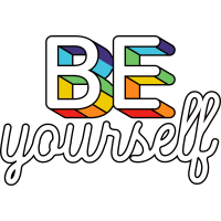 BE YOURSELF by Rainbow Designs 