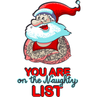 YOU ARE ON THE NAUGHTY LIST by Toryby