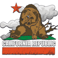 CALIFORNIA BEAR FACEPALM by American Dream